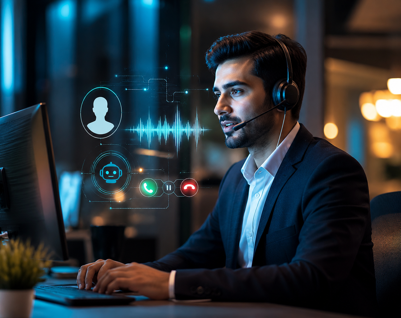AI voice call agent for lead engagement and qualification