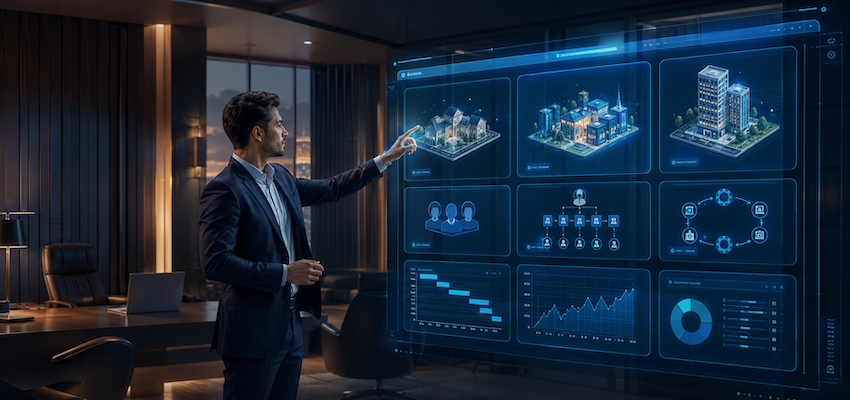 Integrated business management system for growing companies