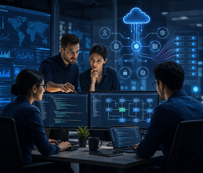 Software development team collaboration