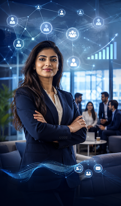 Network marketing and direct selling software
